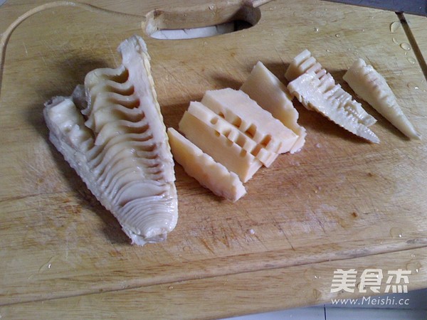 Braised Spring Bamboo Shoots in Oil recipe