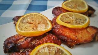 #aca烤明星大赛# Lemon Roasted Chicken Wings recipe