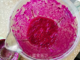 Dragon Fruit and Chestnut Bun recipe