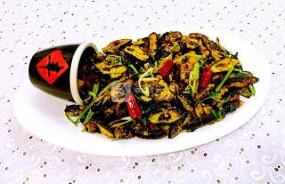 Dry Stir-fried Silkworm Pupa recipe