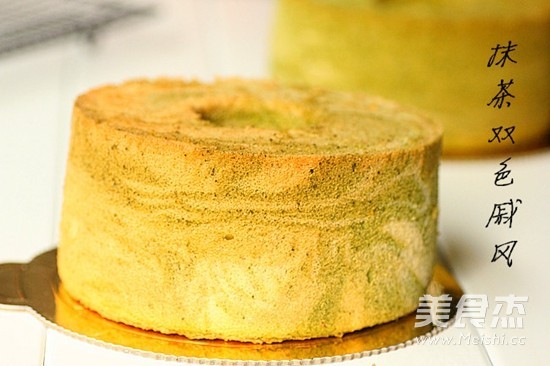 Matcha Two-color Chiffon recipe