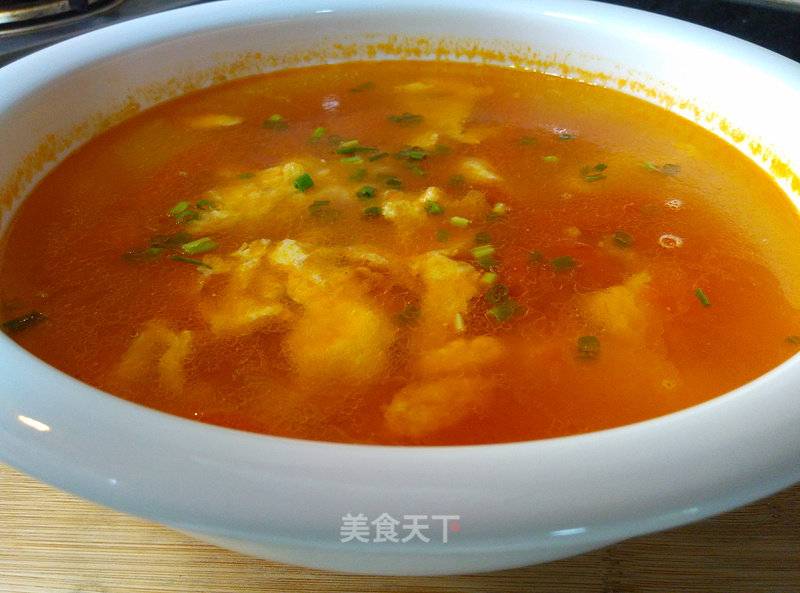 【tomato Egg Soup】 recipe