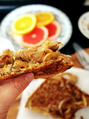 Pan-fried Mushroom Sandwich recipe