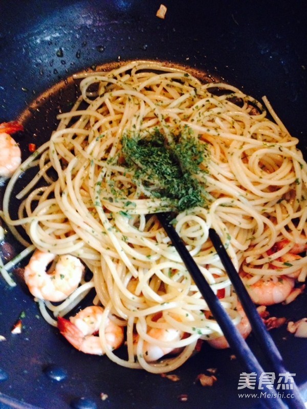 Delicious Shrimp Pasta recipe