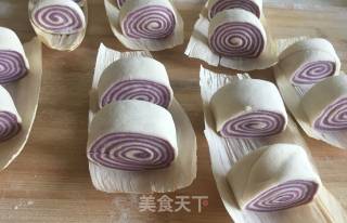 Knife Cut Purple Sweet Potato Hanami recipe