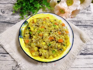 Yam Curry Rice Bowl recipe