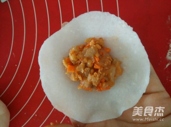 Crystal Shrimp Dumplings with Lard Residue recipe