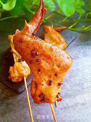 Grilled Chicken Wings with Rattan Pepper Flavor recipe