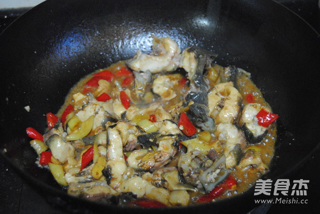 Sour Pepper Sturgeon recipe