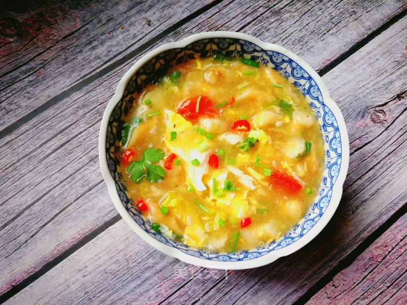Youtiao Egg Drop Soup recipe