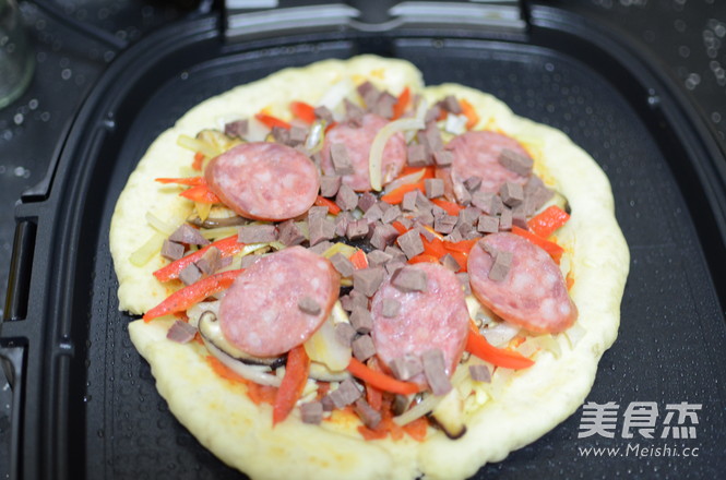 Electric Baking Pan Pizza recipe