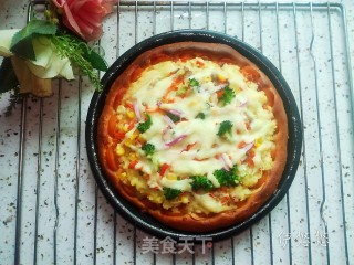 Rice Pizza recipe