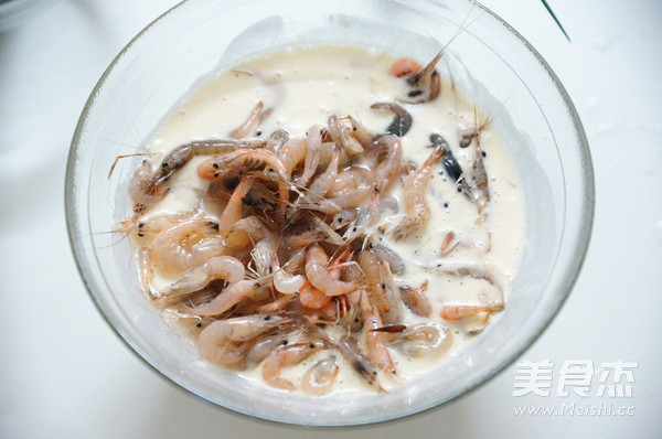 Scallion Shrimp Cake recipe