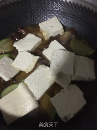 "carrot" Braised Pork and Stewed Tofu with Carrots recipe