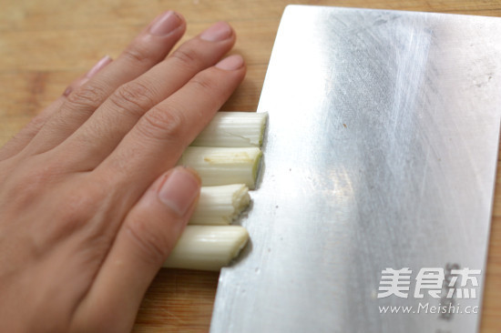 Braised Beef Tendon with Green Onions recipe