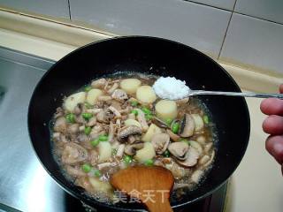 Home-cooked Stewed Dish "mushroom Stewed Yuzi Tofu" recipe