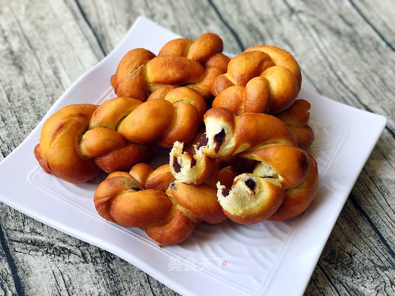 Bean Paste Stuffing Twist recipe