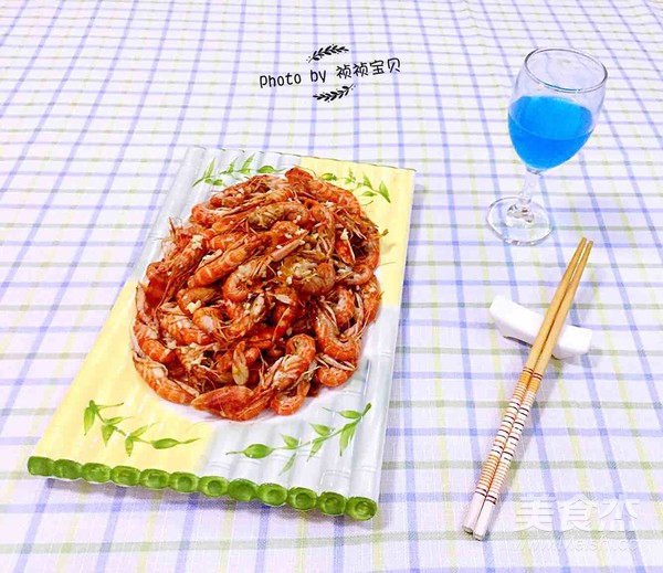 Stir-fried Shrimp with Garlic Chili Sauce recipe