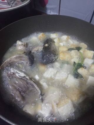 Fish Head Tofu Soup (golden Version) recipe