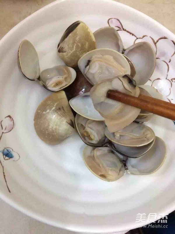 Steamed Egg with Clams recipe