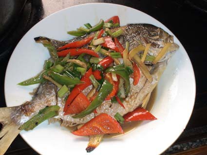 Braised Yellow Pomfret recipe