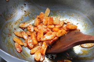 Hot and Spicy, Not Enough to Eat-spicy Stir-fried Rice Cakes recipe