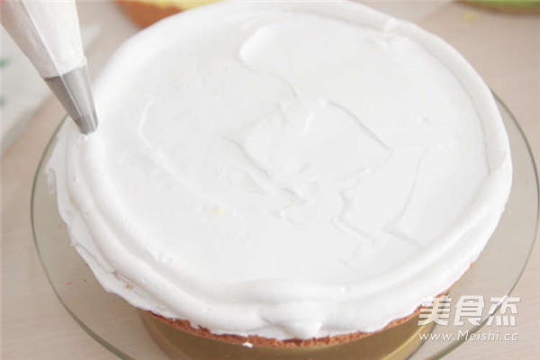 Santa Cream Cake recipe