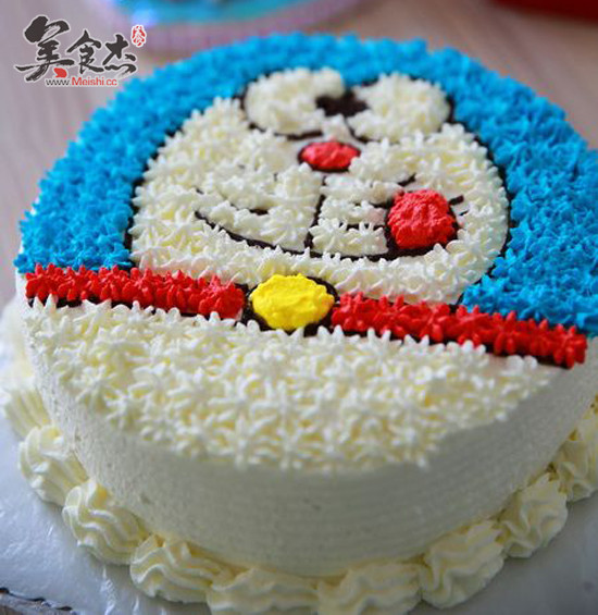 Doraemon Birthday Cake recipe