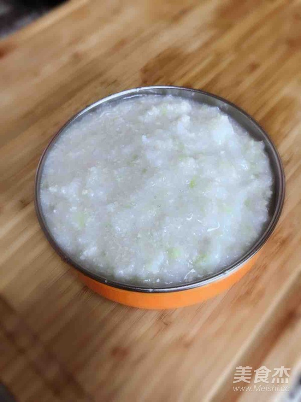 Loofah Chicken Congee recipe