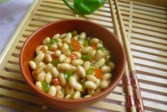 Double Peppers Mixed with Soybeans recipe