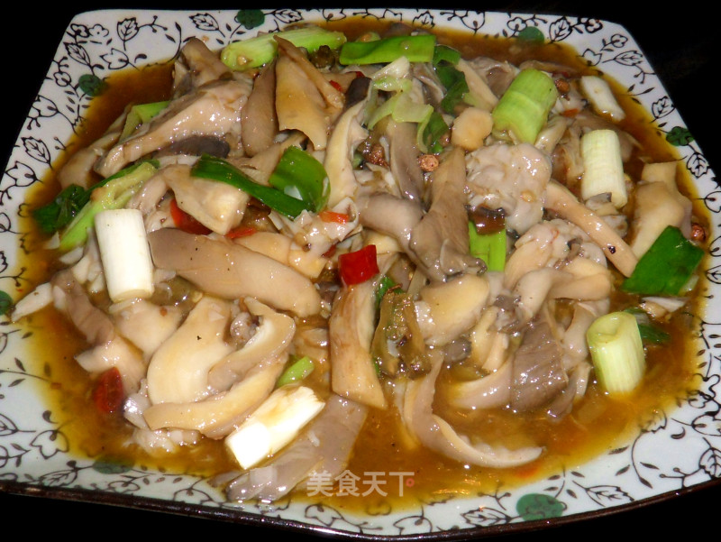 Sour and Spicy Pleurotus Ostreatus recipe