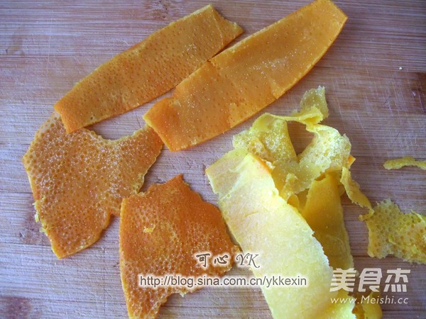 Candied Orange Peel recipe