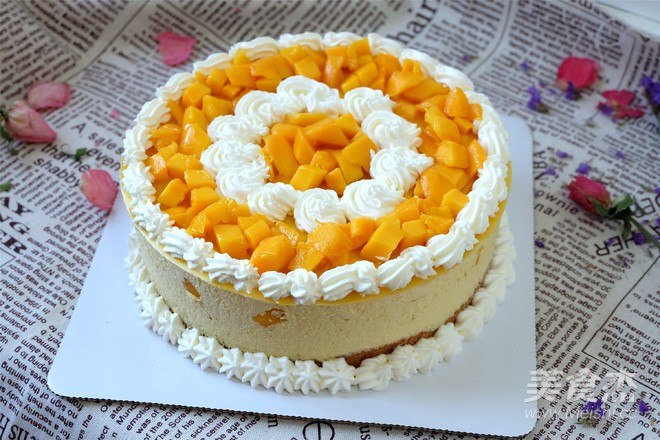 Mango Mousse Cake recipe