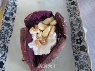 Yogurt Purple Potato Salad recipe