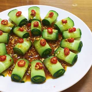 Spicy Cucumber Roll recipe