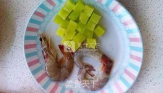 Shrimp and Winter Melon Balls recipe