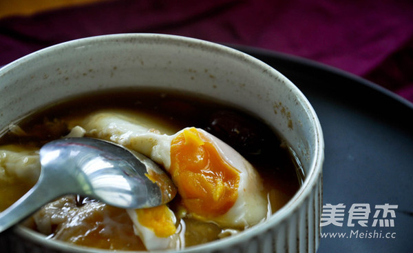 Brown Sugar and Rice Wine Poached Egg recipe