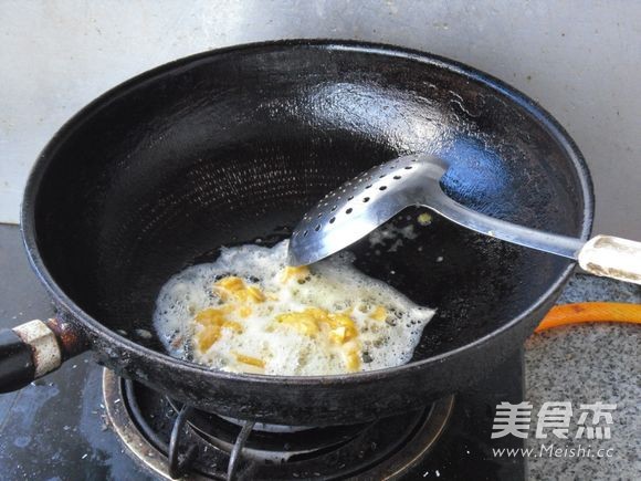 Baked Potato Diced with Egg Yolk recipe