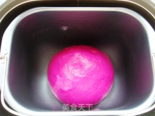 Dragon Fruit Soft European Buns recipe