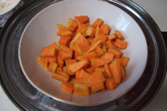 Pumpkin Bean Paste Toast recipe