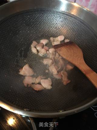 Fried Broccoli with Pork recipe