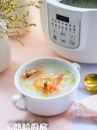 Shrimp and Scallop Congee recipe