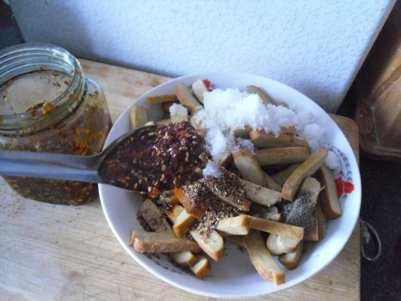 Spicy Dried Tofu recipe