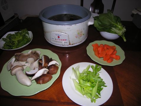 Black-bone Chicken Health Hot Pot recipe