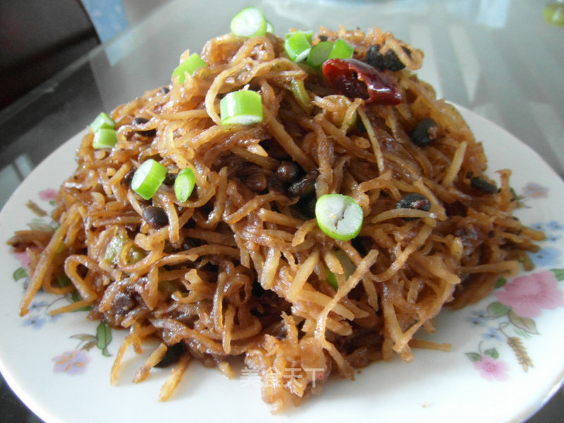 Shredded Radish with Tempeh recipe