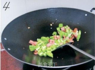 Stir-fried String Beans with Ham recipe