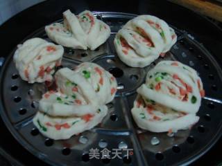 Ham and Scallion Roll recipe