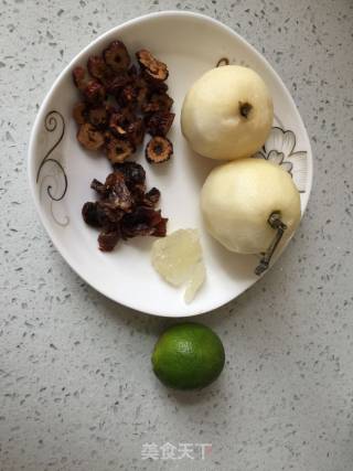 Warm Winter Health Fruit Tree Tea——lemon Pear Longan Red Date Tea recipe
