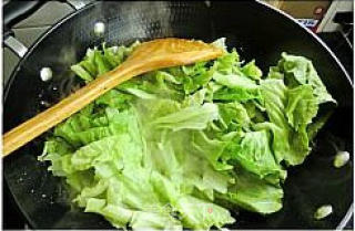 Lettuce with Garlic Oyster Sauce recipe