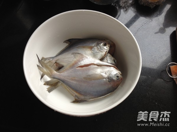 Fried Pomfret recipe